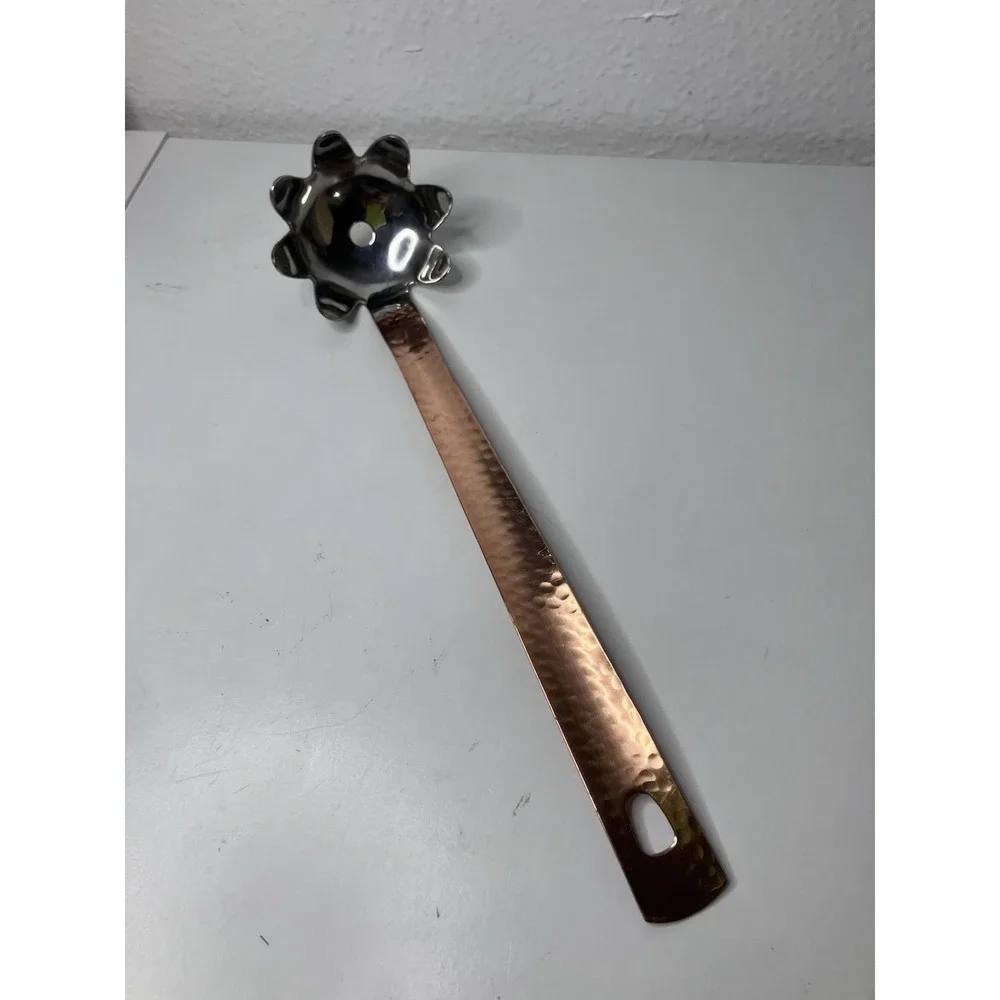 Cambridge Silversmiths Hammered Copper Spaghetti Server